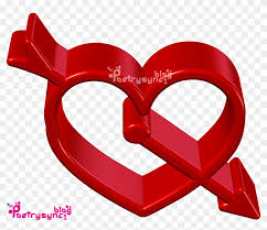 love 3d heart image wallpaper in red