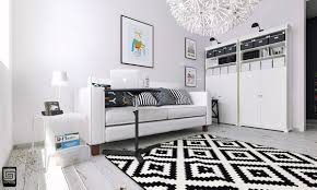 black and white ikea design inspiration