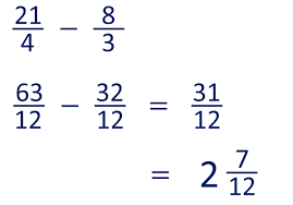 Add fractions the traditional way. How To Subtract Fractions With Unlike Denominators Maths With Mum