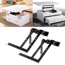 1pair Lift Up Top Coffee Table Lifting