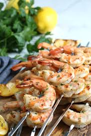 easy grilled shrimp recipe happily