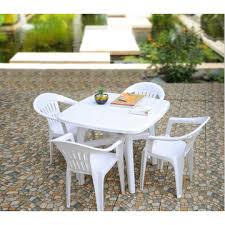 Outdoor Chair Plastic Table