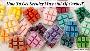 how to get scentsy wax out of carpet