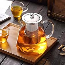 Mini Size Glass Teapot Tea Kettle With