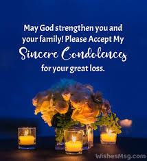 christian condolence messages
