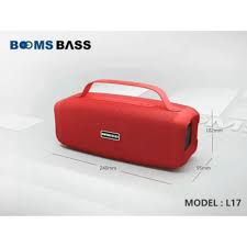 Loa Bluetooth Bombass L17 .Loa Blt Nghe Nhạc- Âm thanh hay Bass siêu ấm -  Hỗ trợ thẻ nhớ,FM,audio - Loa Bluetooth
