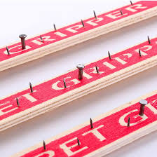wood tack strip for tufting frame