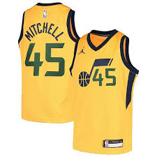 On twitter, photoshopping jerseys as a way to predict player movement is big. Youth Jordan Brand Donovan Mitchell Gold Utah Jazz 2020 21 Swingman Player Jersey Statement Edition
