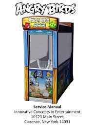 ICEGAME ANGRY BIRDS ARCADE SERVICE MANUAL Pdf Download