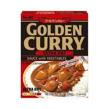 golden curry sauce with vegetables