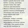 Degradation of Moral Values in Indian Society