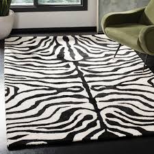 safavieh soho zebra 4 x 6 ft wool