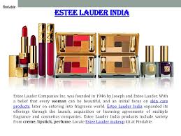 ppt explore estee lauder cosmetics
