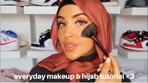 everyday makeup hijab tutorial