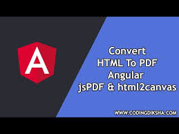 jspdf tutorial angular 12 convert html