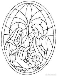 We may earn commission on some of the items you ch. Nativity Coloring Pages Stained Glass Coloring4free Coloring4free Com