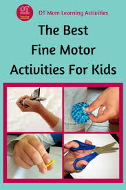 fine motor activities to help kids