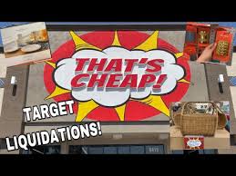 target liquidations come with