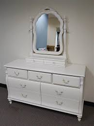 Stanley White Painted Double Dresser