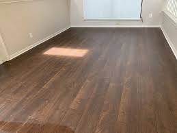 laminate flooring installation after