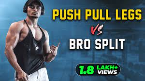 push pull legs vs bro split for muscle