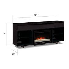 Pacer 72 Contemporary Fireplace Media