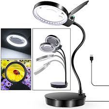 10x Magnifying Glass With Light And