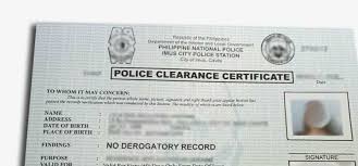 police clearance certificate pcc