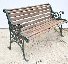 Victorian Cast Iron Garden Bench For