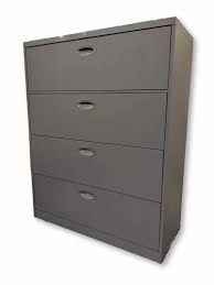 steelcase gray 4 drawer lateral filling