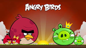 video game angry birds hd wallpaper