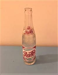 Vintage Pepsi Cola 10 Fl Oz Glass