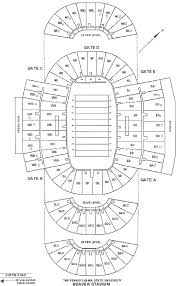 big ten football stadium seating charts