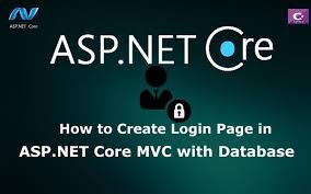 simple login page in asp net core mvc