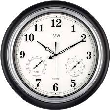 large outdoor clock 18 inch waterproof