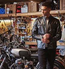 cafe racer jacket horsehide leather