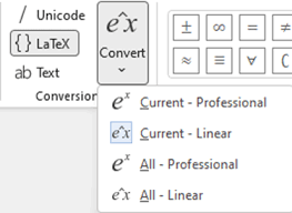 Office Equation In Microsoft Word
