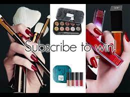 subscribe to win free makeup tom ford