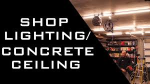 lighting concrete ceiling you