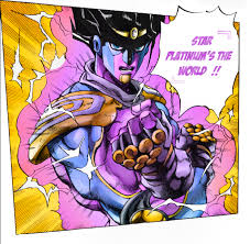 Among the very first stands introduced, it is featured along with jotaro in three parts of the series, most prominently in stardust crusaders. Star Platinum Manga Imgur