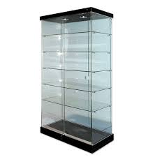 Lockable Glass Display Cabinet With