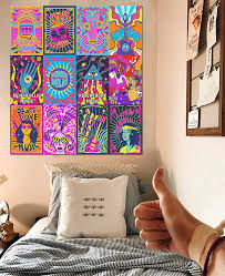 hk studio psychedelic poster