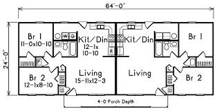 Duplex Plans Multi Family Plans