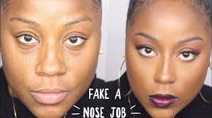 nose contouring makeup for beginners