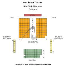 47th Street Theatre Tickets And 47th Street Theatre Seating