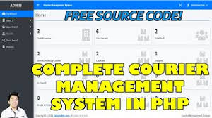 complete courier management system in