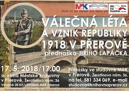Válečná léta a vznik republiky 1918 v Přerově - Město Přerov