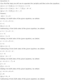 Equations Maths Ncert Solutions Math