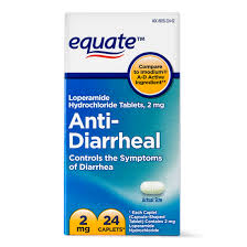 Equate Anti Diarrheal Loperamide Hydrochloride Caplets 2 Mg 24 Ct Walmart Com
