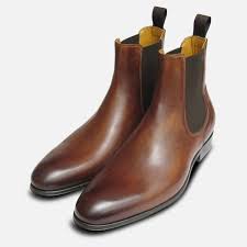 | grenson brown suede chelsea boots sz 6 uk 6.5 us. Antique Tan Brown Mens Chelsea Boots